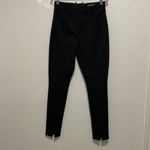 Blank NYC, pant, black, size 28, front leg slit‎